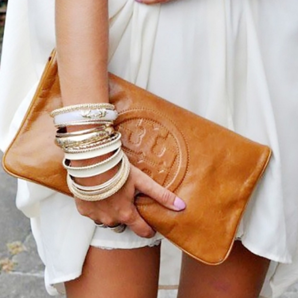 Purse/Clutch In Cognac by Tory Burch